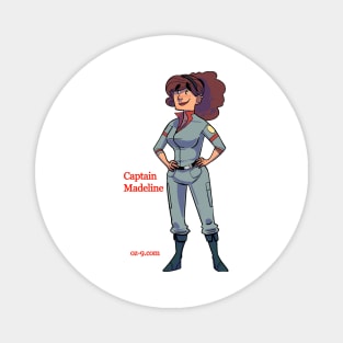 Oz 9 Captain Madeline Magnet